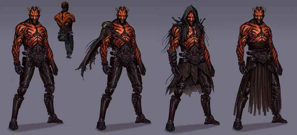 Darth Maul z niewydanej gry (źródło: Game Informer)