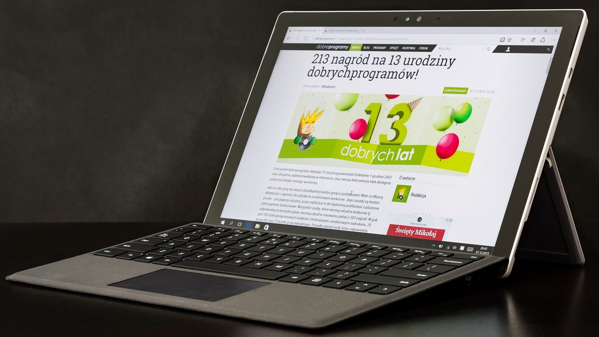 Test Surface'a Pro 4. Najwyższa półka w każdym z dwunastu cali 1