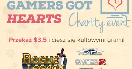 Gamers Got Hearts — w ten weekend ruszy kolejna charytatywna wyprzedaż gier