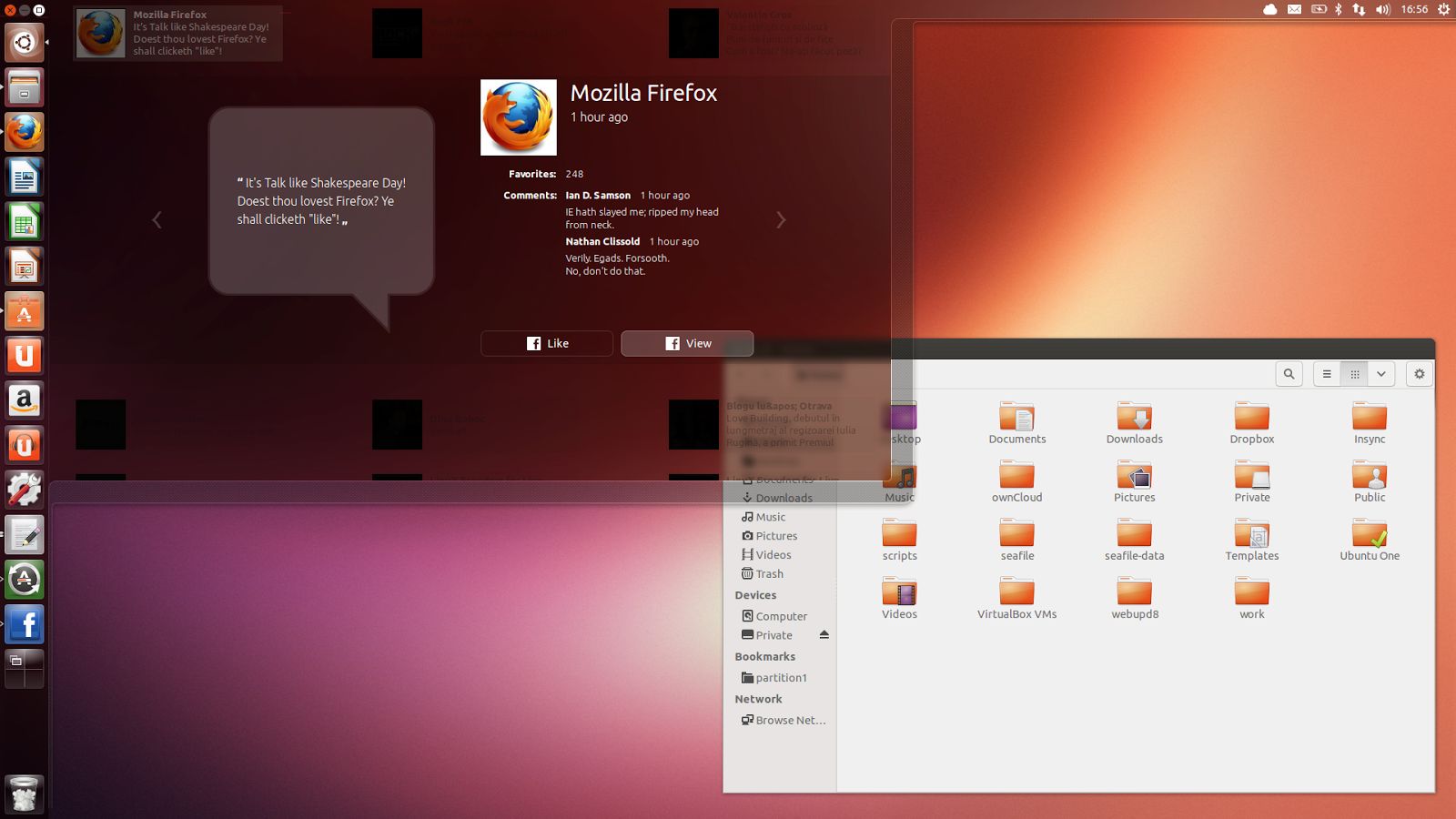 Mark Shuttleworth wiedział lepiej. W Unity na Ubuntu pasek zadań musi być z lewej strony