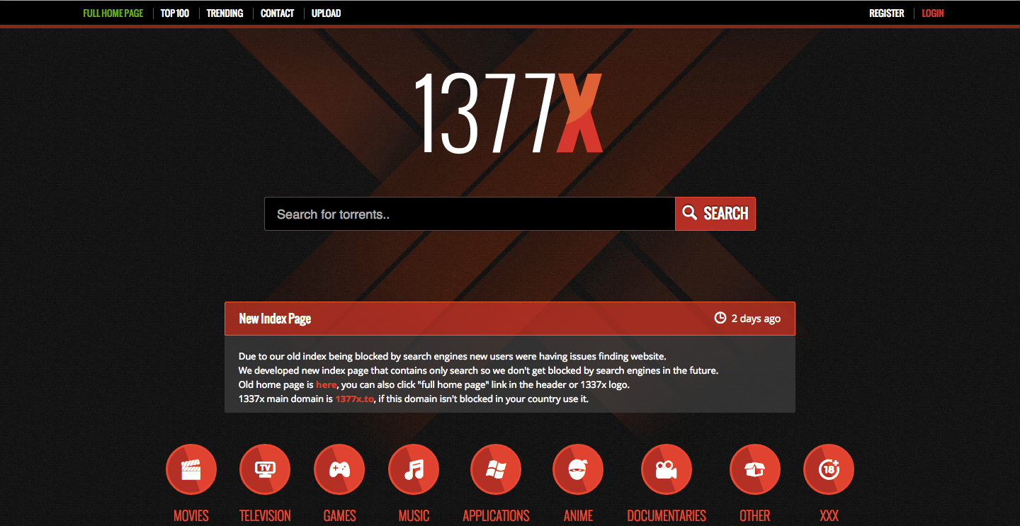 Nowy layout pozbawiony listy torrentów