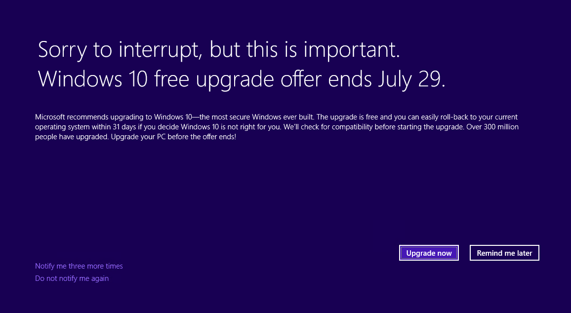 To jest ważne, Windows 10  (źródło: microsoft.com)