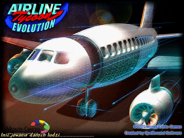 Jedyny ekran ładowania w Airline Tycoon: Evolution. Ten z AT2 nie chciał dać się zrzucić...