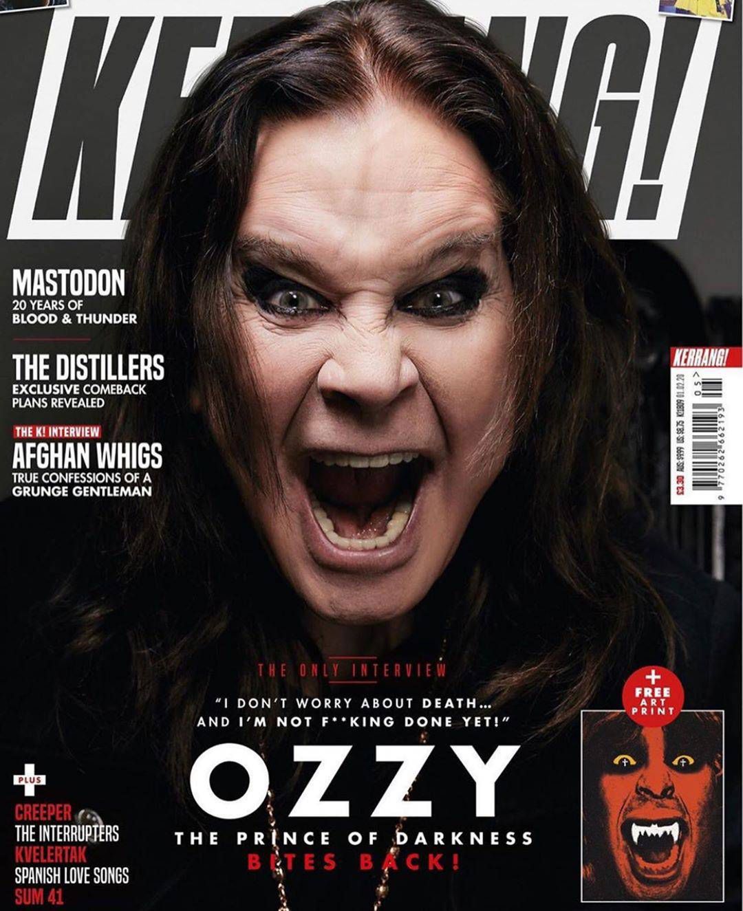 Ozzy Osbourne, Instagram