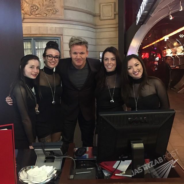 Gordon Ramsay 
Fotografia: Facebook