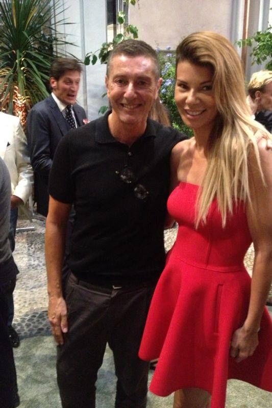 Edyta Górniak i Stefano Gabbana
