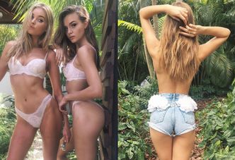 "Aniołki" Victoria's Secret wyginają się w bieliźnie