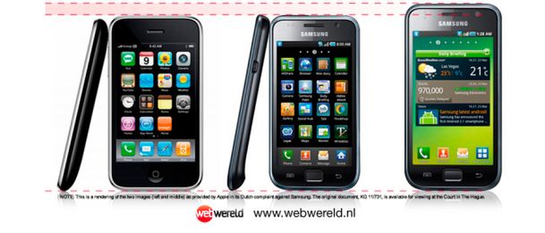 Galaxy S po przeróbce bardziej przypomina iPhone'a (fot. Webwerelt.nl)
