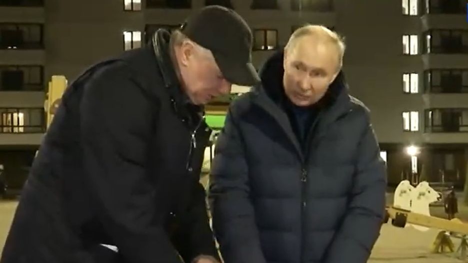 Putin spotkał się w Mariupolu z mieszkańcami miasta