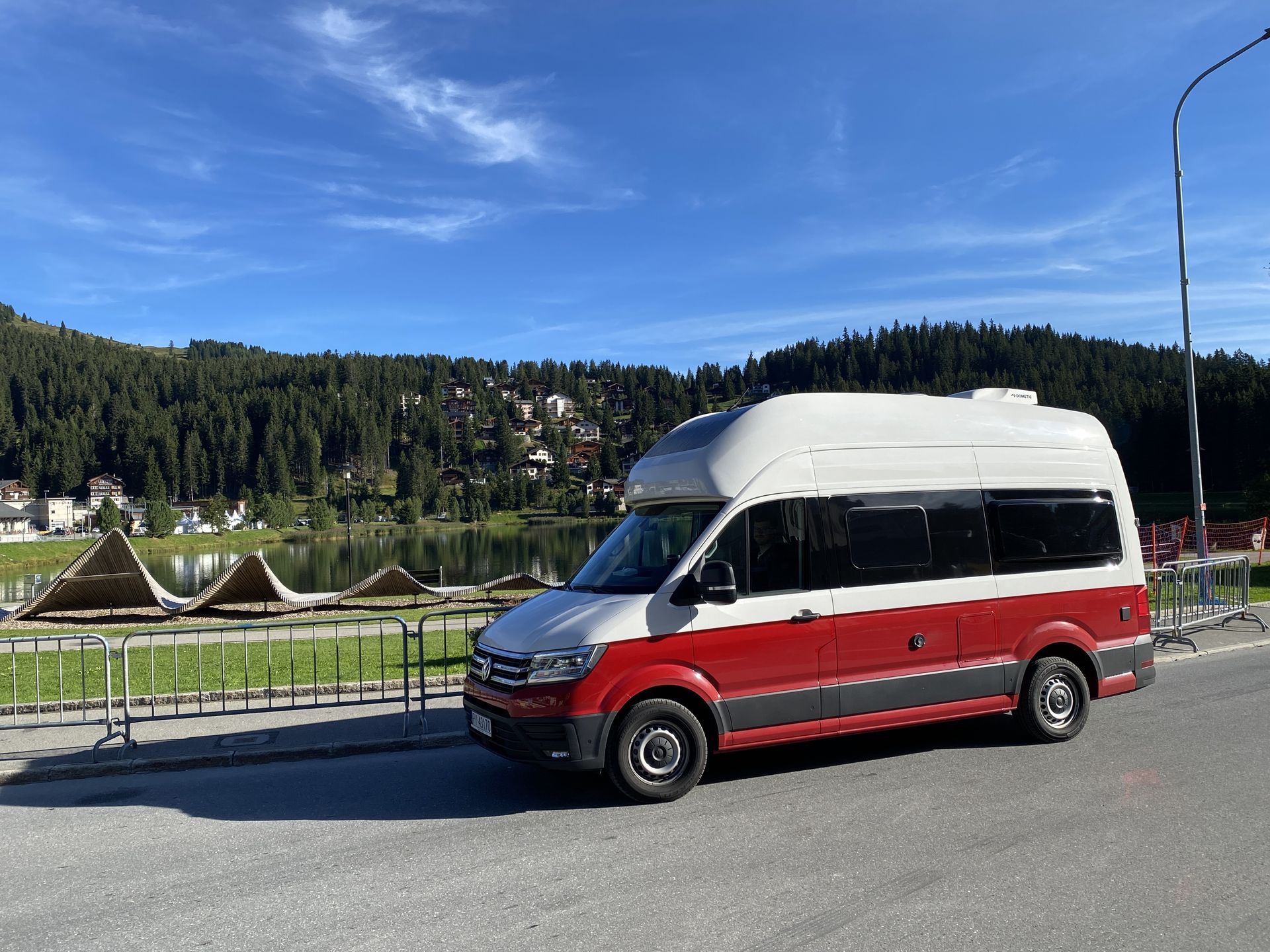 Podróż kamperem po Szwajcarii – Arosa