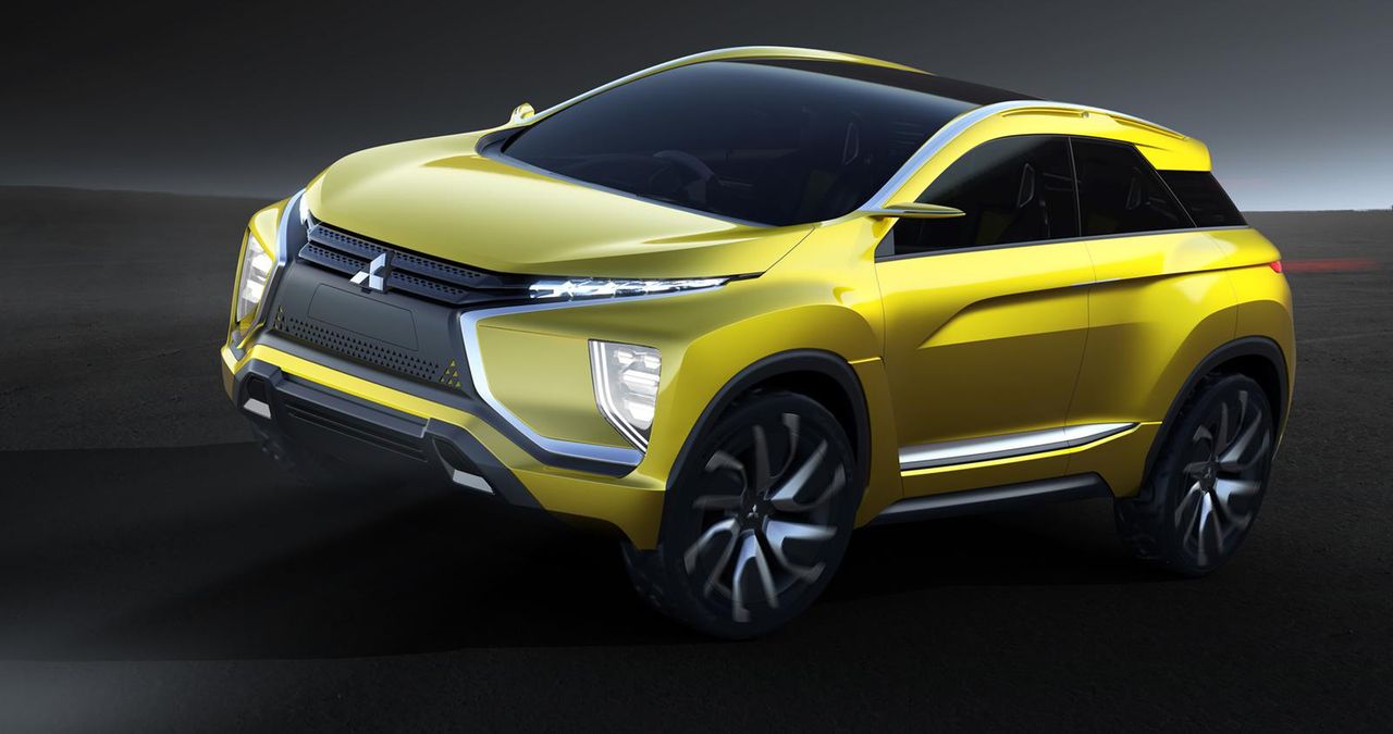 Mitsubishi eX Concept (2015) przed premierą w Tokio