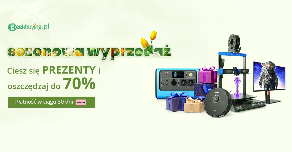 Sezonowa Wyprzedaż w Geekbuying