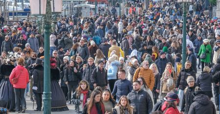 Tłumy turystów w Wenecji. Chcą zdążyć przed wprowadzeniem opłat za wstęp