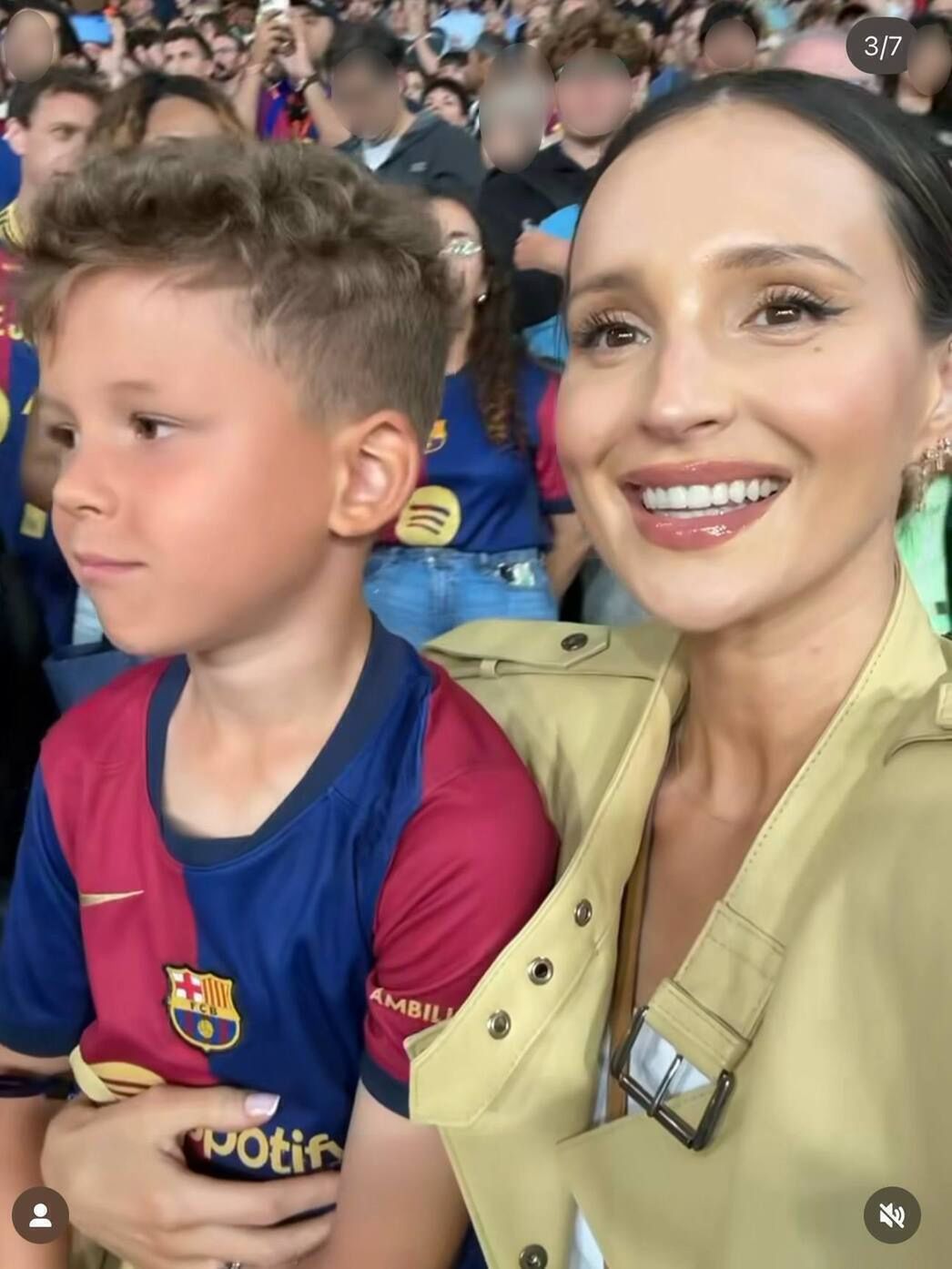 Marina Łuczenko świętuje sukces Wojtka Szczęsnego