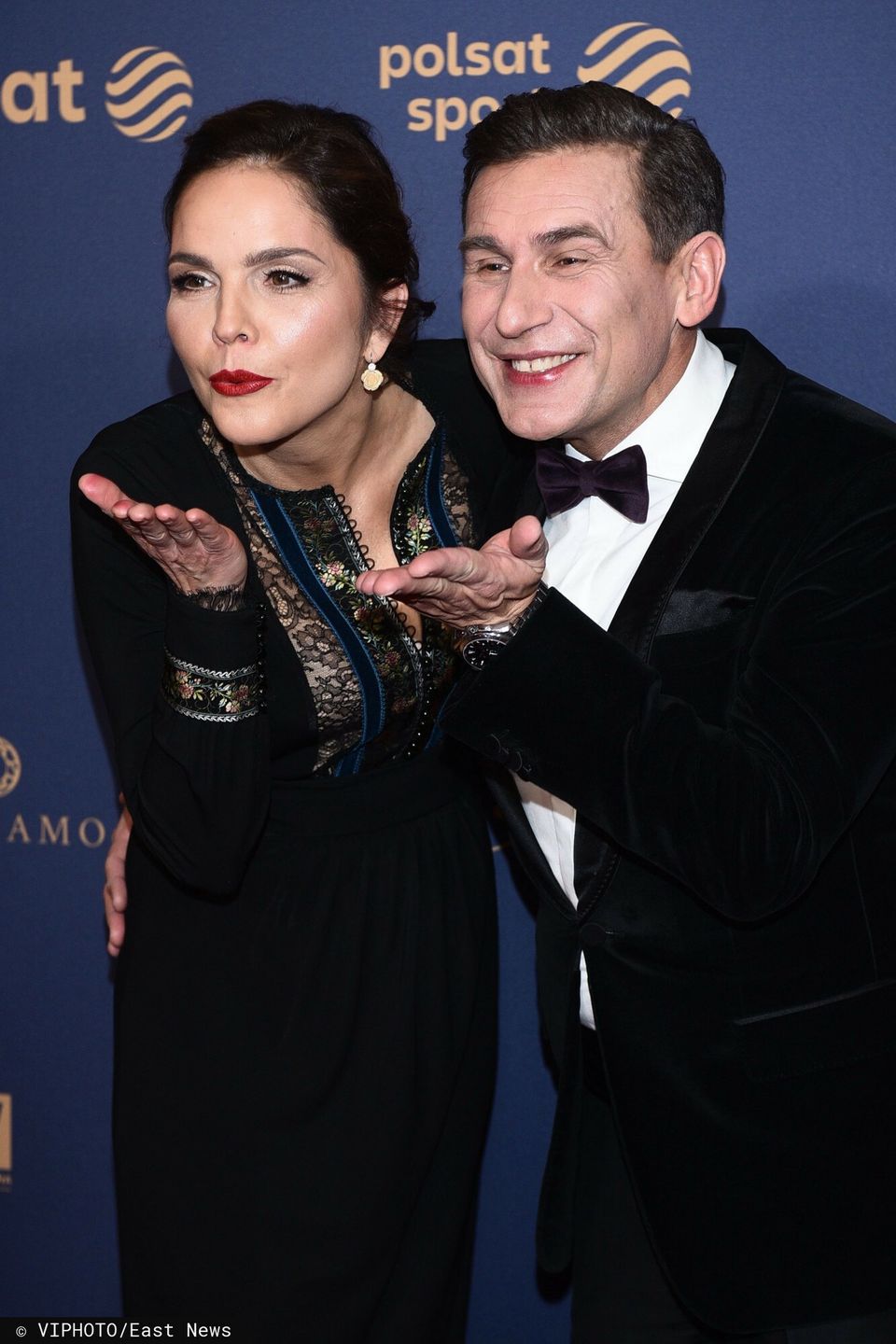 Robert Korzeniowski z żoną Justyną na Gali Mistrzów Sportu 2022