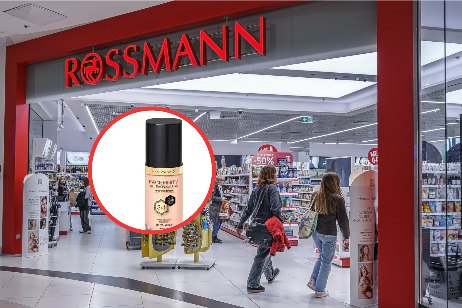 Hit dla 50-latek z Rossmanna. Ten podkład można traktować jako 3w1