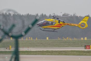 Maszkienice. Pies ugryzł 3-letnią dziewczynkę. Musieli wezwać helikopter