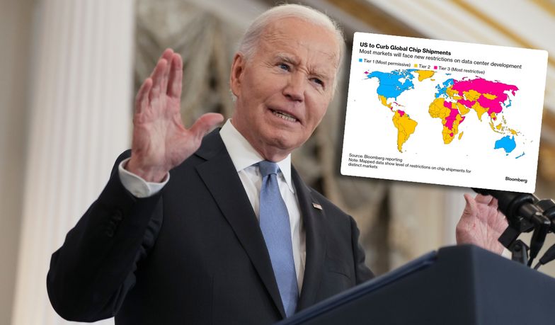 Biden podzielił Europę. Polska za "technologiczną żelazną kurtyną"