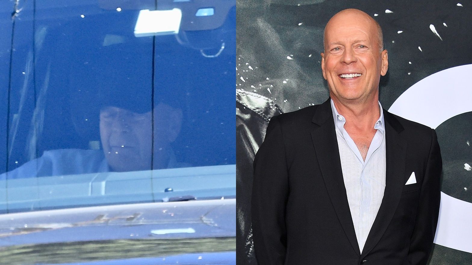 Bruce Willis sfotografowany przez paparazzi