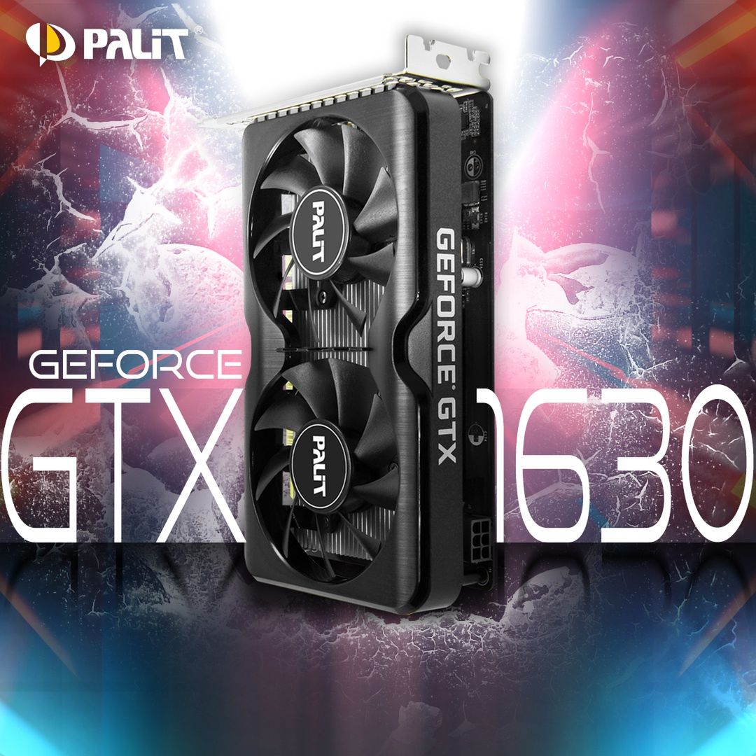 GeForce GTX 1630 Dual od Palita.