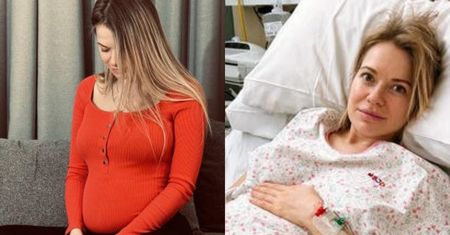 Walczy o życie nienarodzonej córki. Jej mąż został na froncie