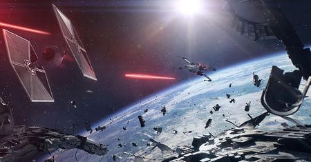 Tryb Natarcie Myśliwców na zwiastunie Star Wars Battlefront II