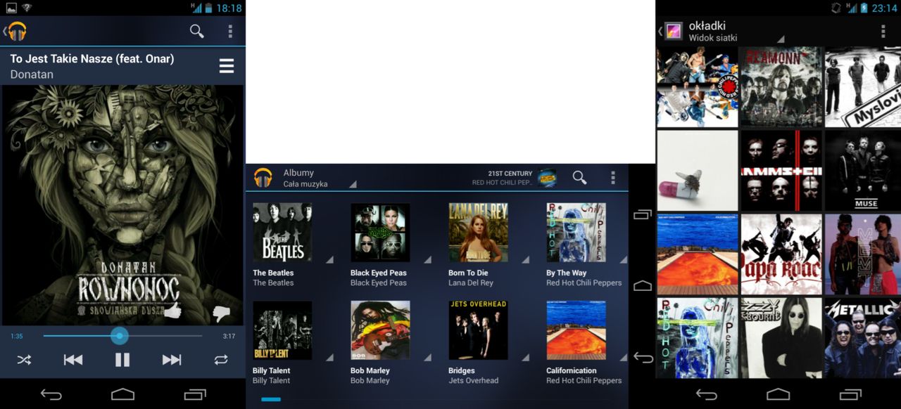 Nexus 4 - Google Music i galeria