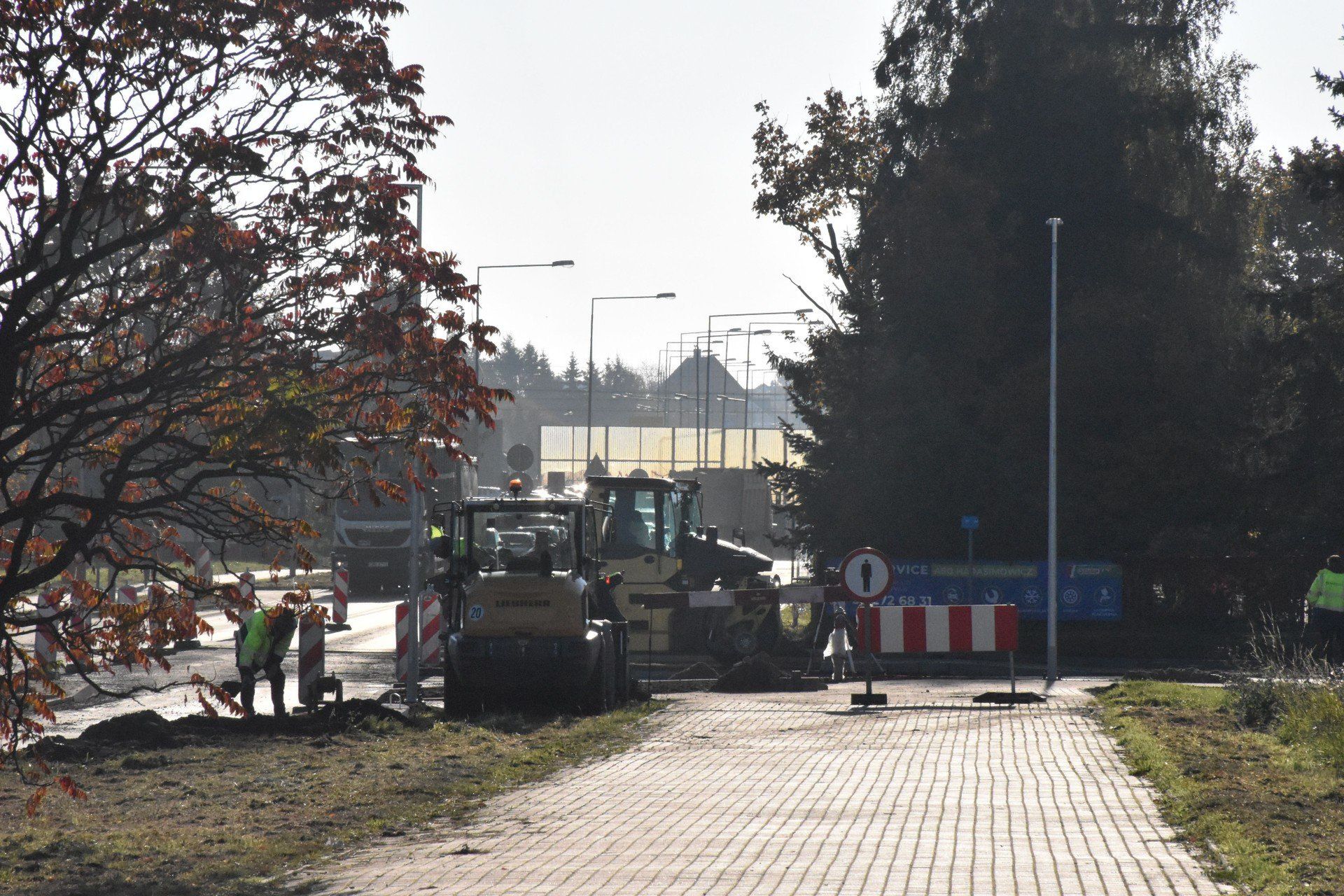 Przebudowa skrzyżowania w ciągu DW 515 w Malborku