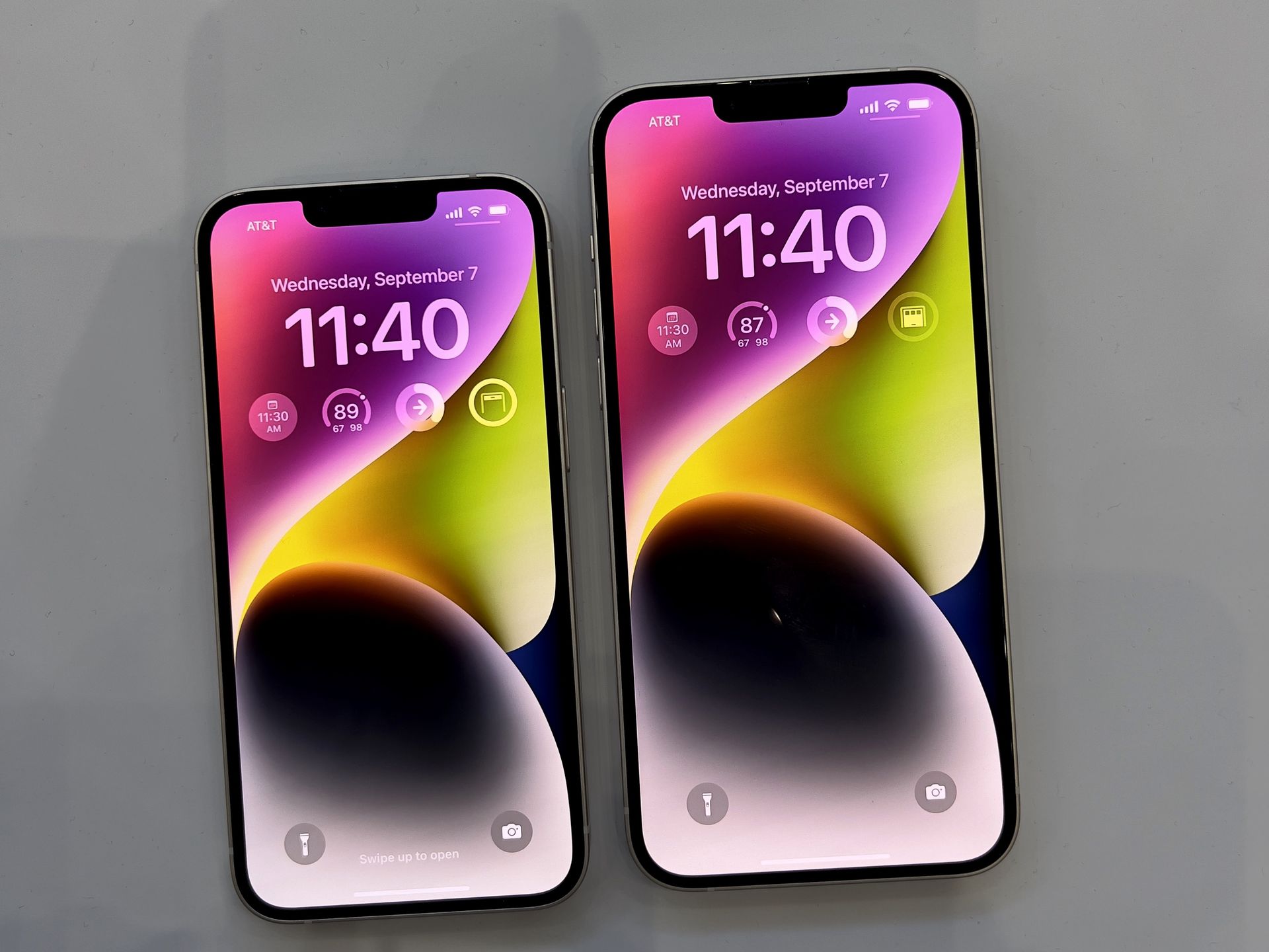 CUPERTINO, CA - SEPTEMBER 7: Apple unveiled four new iPhones, three new Apple Watches and an updated AirPods Pro during a press event on Wednesday in Cupertino, California, United States on September 7, 2022. (Photo by Tayfun Coskun/Anadolu Agency via Getty Images)