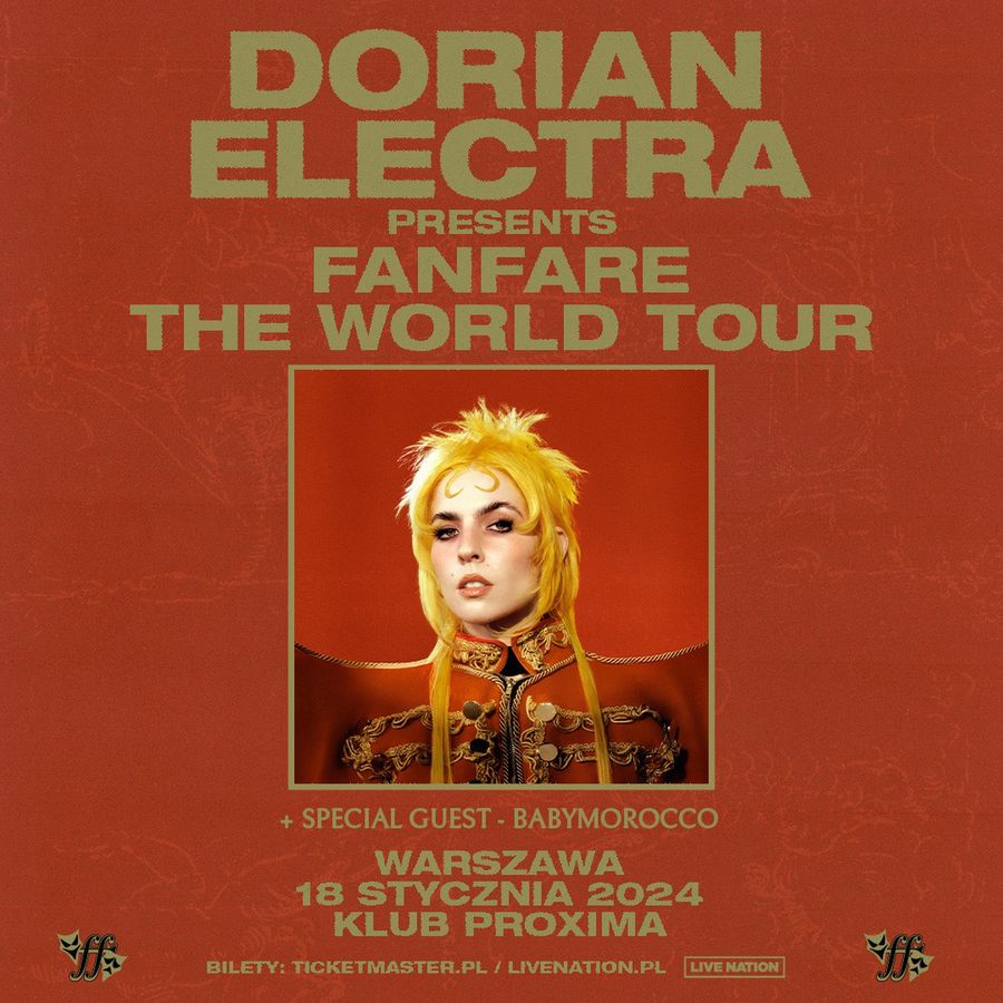 Dorian Electra wystąpi w Warszawie