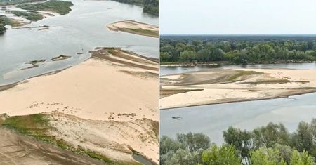 Najniższy stan Wisły w historii. Padł kolejny rekord