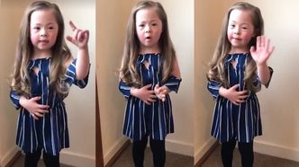 WZRUSZAJĄCY APEL 5-letniej Chloe z zespołem Downa: "Proszę, załóżcie dwie skarpetki nie do pary"