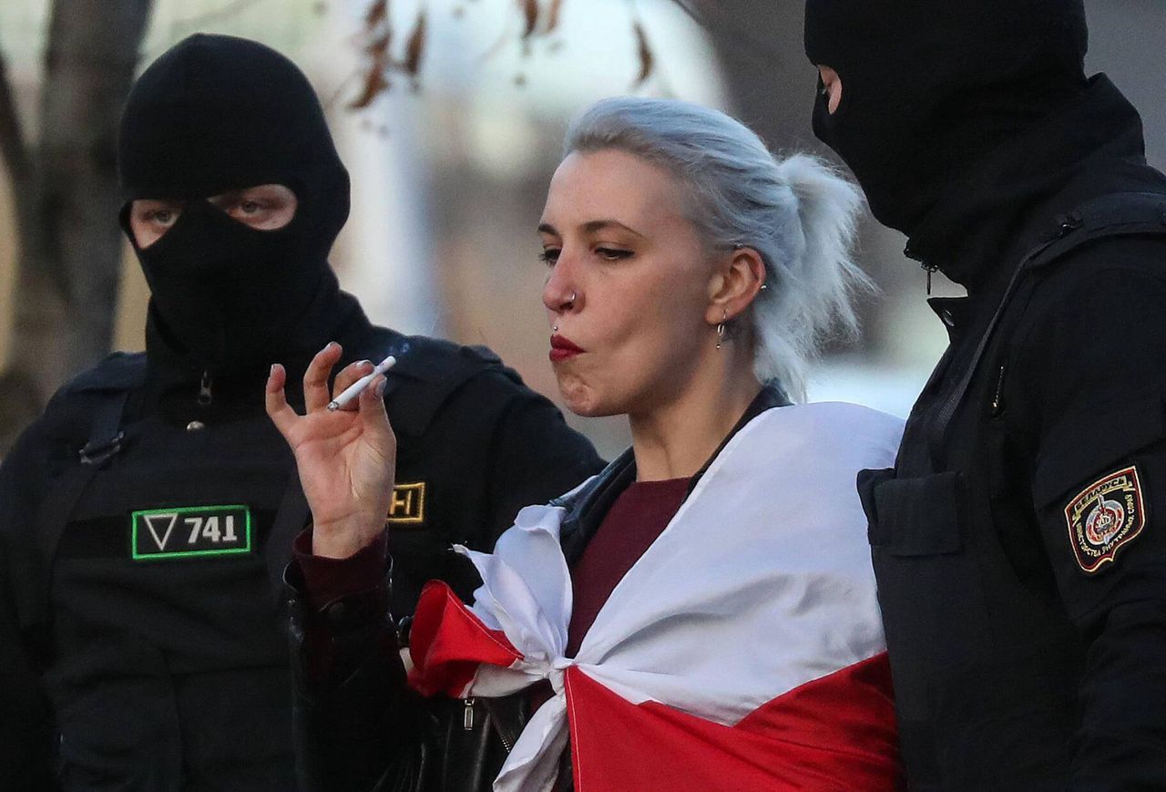 Sylwia Chutnik o sytuacji na Białorusi. "Moje koleżanki zostały skazane do 10 dni aresztu"
