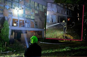 Nocny horror w Kijowie. Rakiety spadły na miasto, ranne dzieci