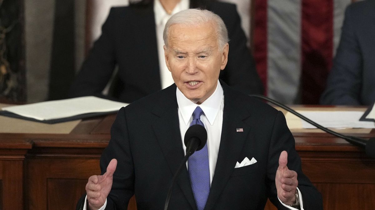 Archiwum zagraniczne East News 2024-03
President Joe Biden delivers the State of the Union address to a joint session of Congress at the U.S. Capitol, Thursday March 7, 2024, in Washington. (AP Photo/Andrew Harnik)
Andrew Harnik