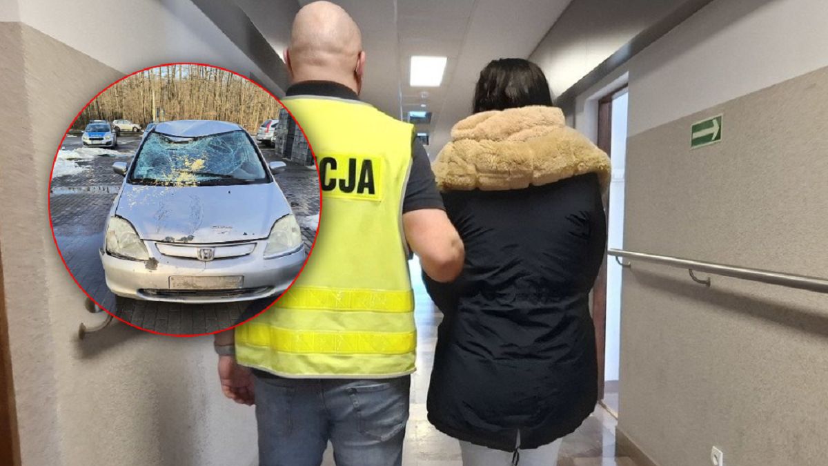 Zatrzymana kobieta, która miała śmiertelnie potrącić rowerzystkę