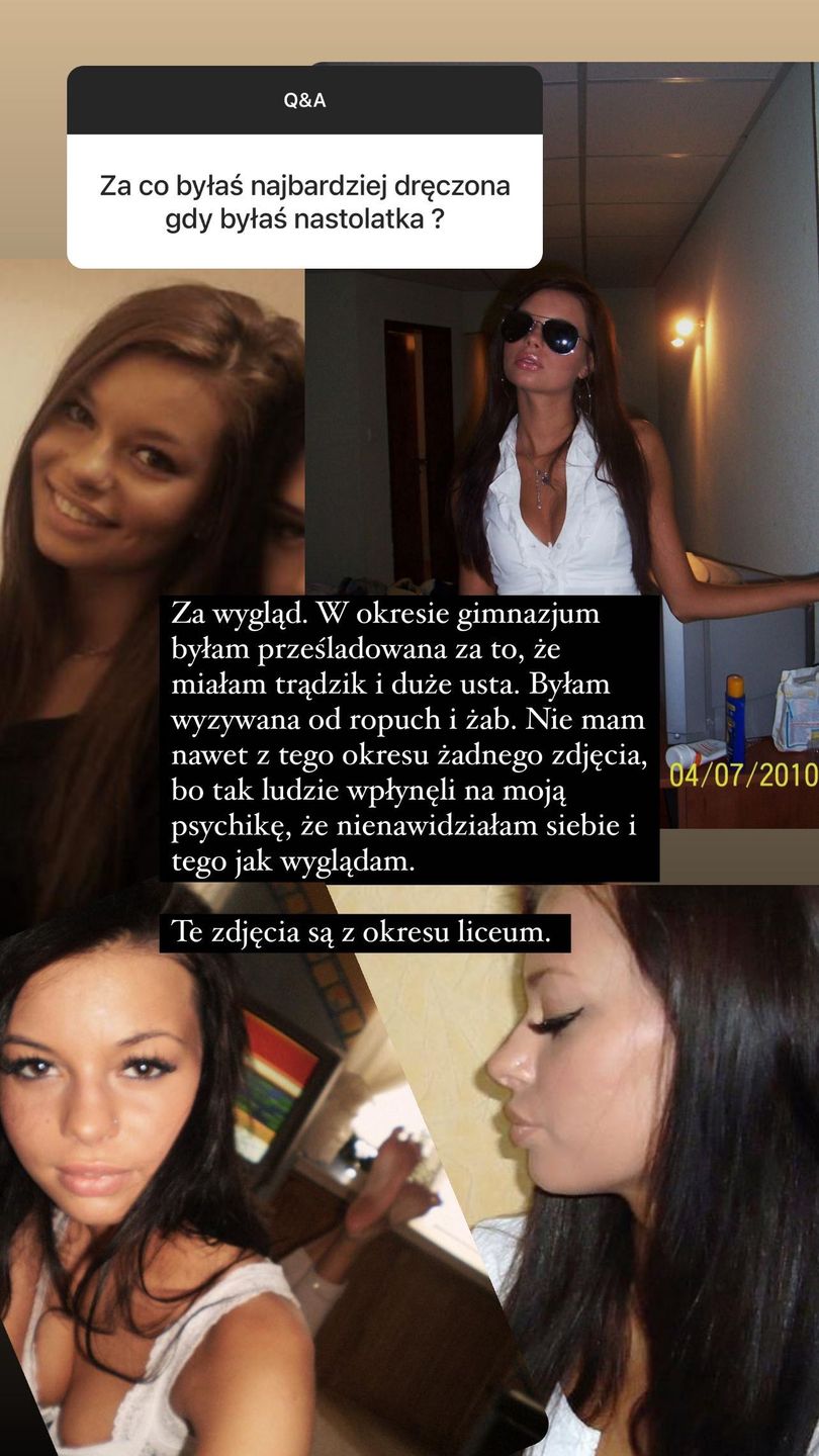 Justyna Gradek o czasach szkolnych