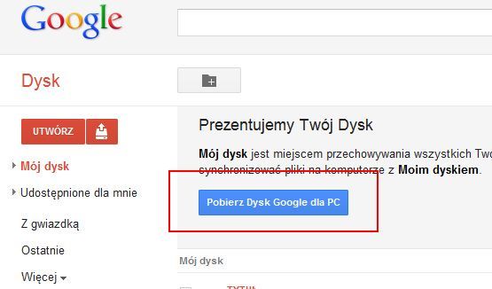 wirtualny dysk