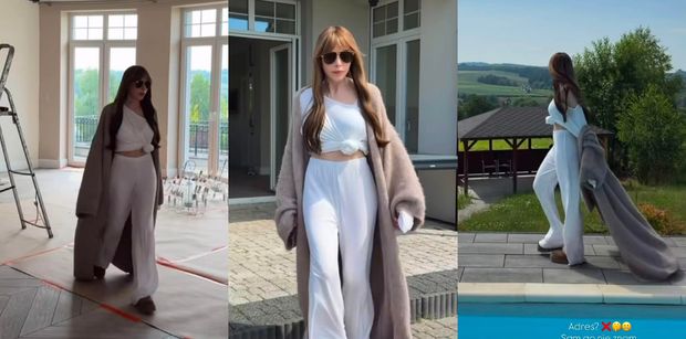 Julia von Stein chwali się GIGANTYCZNĄ WILLĄ i ogrodem z basenem. Powiało luksusem? (ZDJĘCIA)