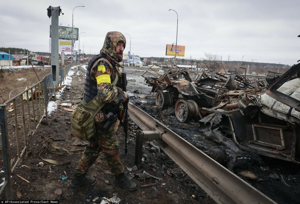 Wojna w Ukrainie - sytuacja w Kijowie i okolicach. Marzec 2022 rok.