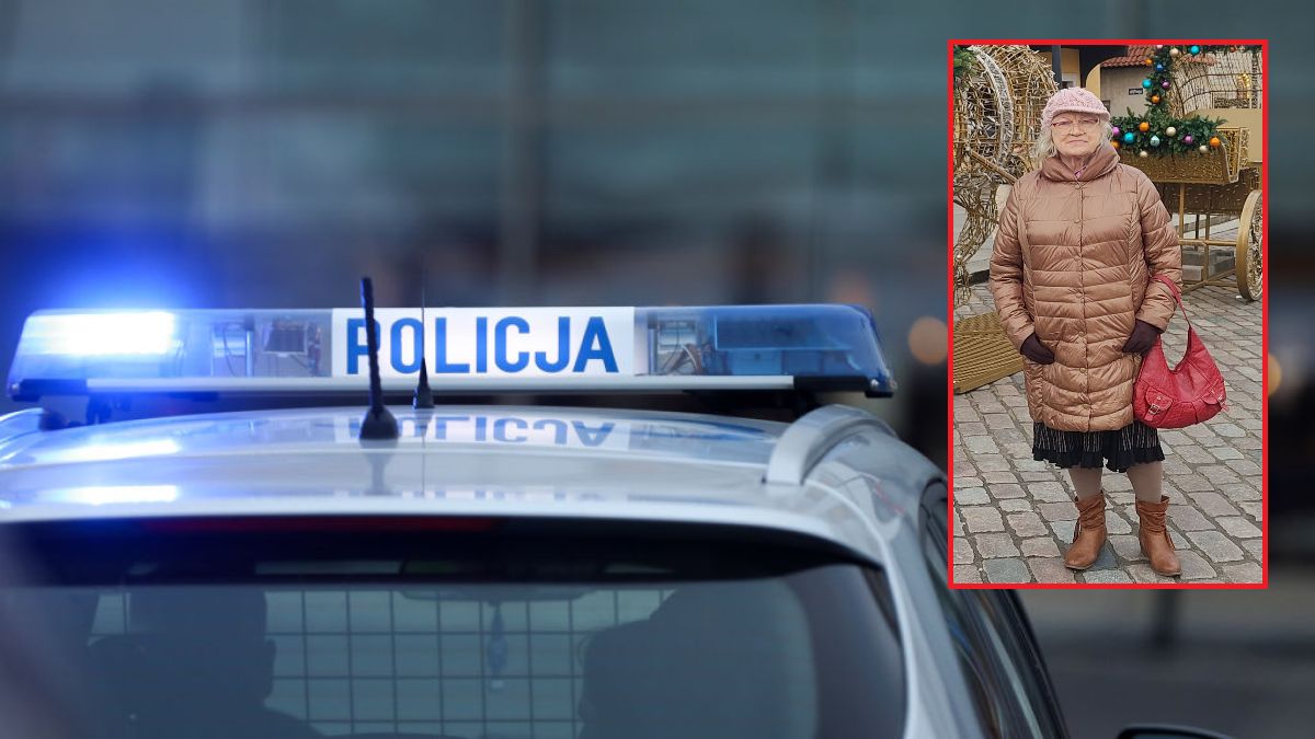 Trwają poszukiwania pani Anny, seniorki z Warszawy