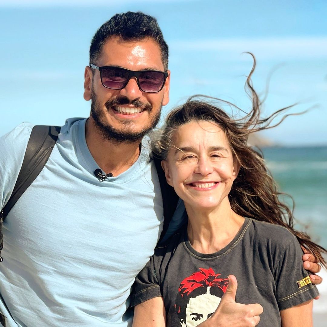 Tak dziś wygląda Lucelia Santos, serialowa "niewolnica Isaura" (nz. Vardan Sargsyan i Lucelia Santos) 