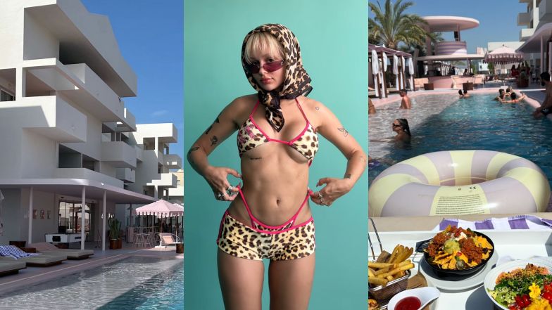 Lila Janowska wypoczywa na Ibizie