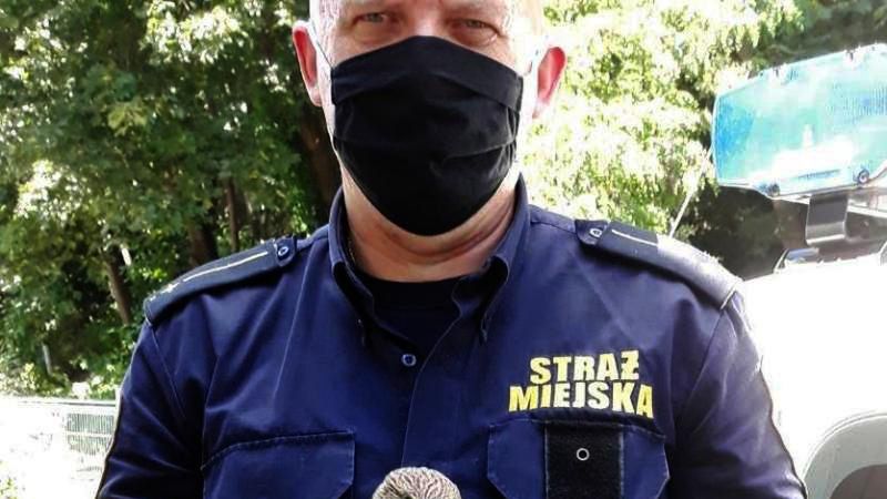 Warszawa. Strażnicy pomogli ptakom