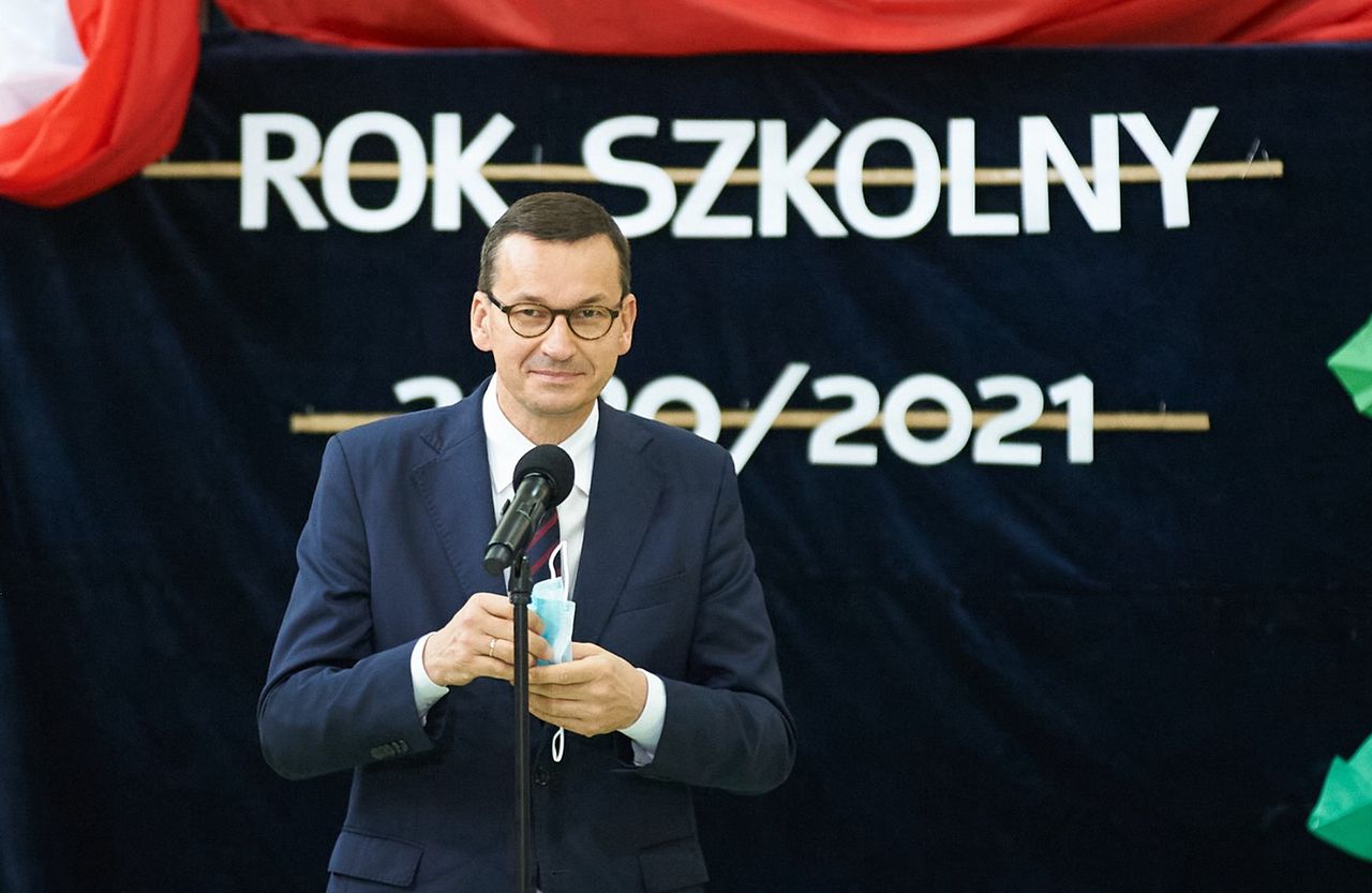 Pierwszy dzień szkoły. Premier Mateusz Morawiecki w Żyrardowie