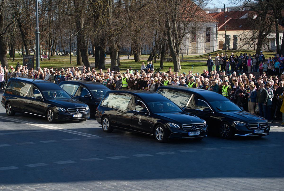 Wilno. Tak pożegnano czterech amerykańskich żołnierzy