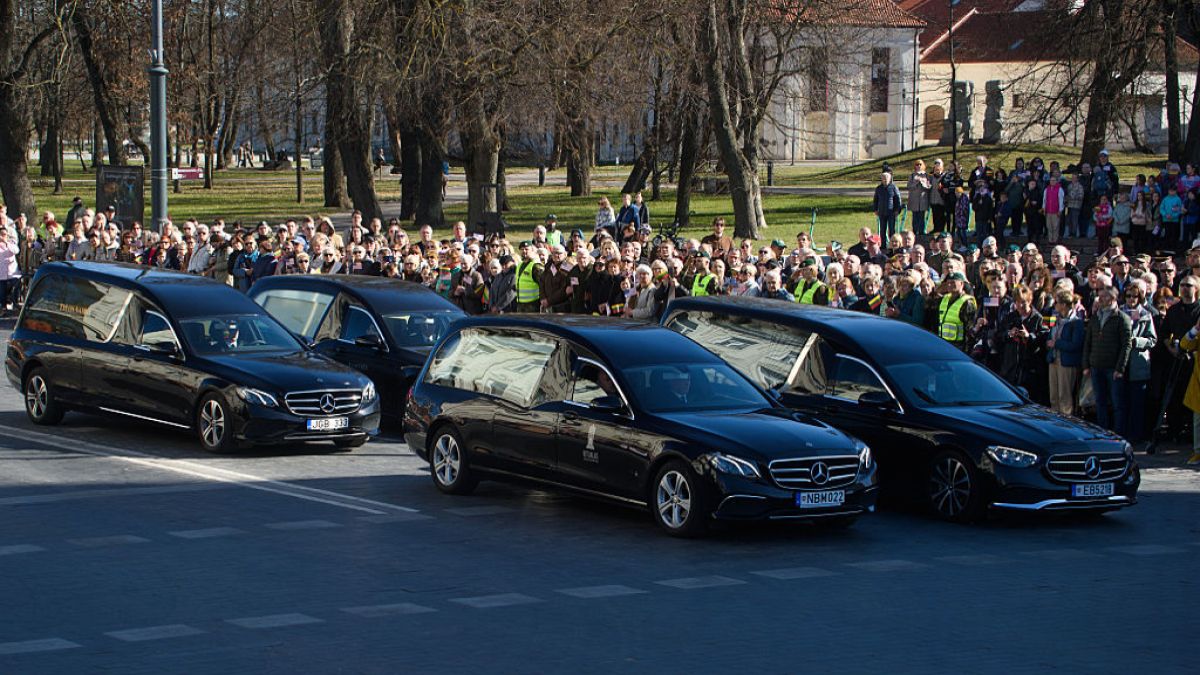 Wilno. Tak pożegnano czterech amerykańskich żołnierzy