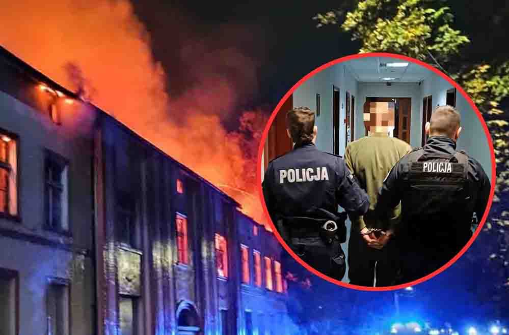 Sulechów: Pożar fabryki, kryminalni zatrzymali 39-letniego podpalacza