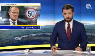 Karygodne zachowanie Tuska. TVN zostawił to bez komentarza