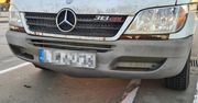 Lublin: Korozja, pęknięcia i wyciek oleju. Mercedes odjechał na lawecie